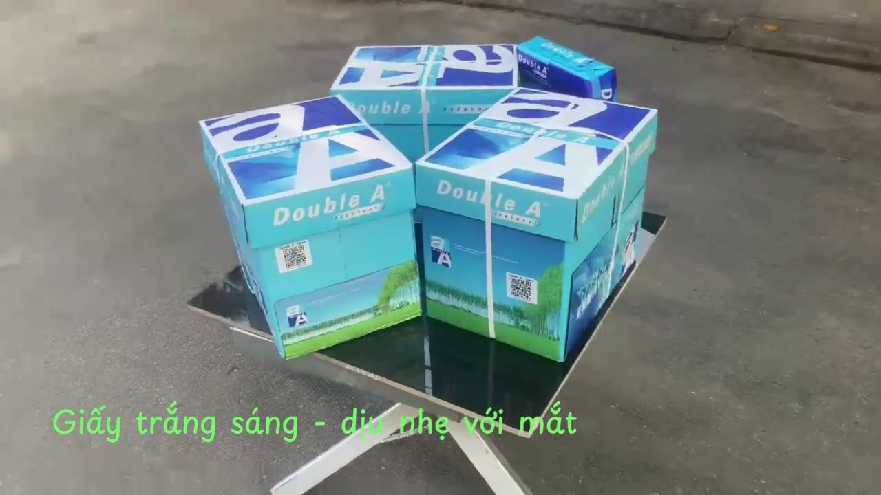 Giấy A4 Double A: Thương hiệu hàng đầu Việt Nam, được người tiêu dùng bình chọn