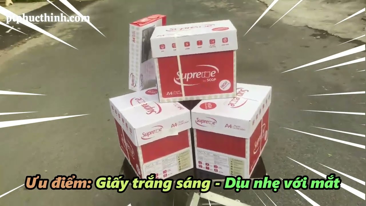 Bí Mật Sức Mạnh của Giấy A4 Supreme: Hành Trang Đắc Lực Cho Sự Thành Công!
