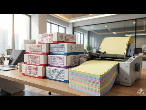 Giấy in liên tục 210x279mm Liên Sơn: Đánh giá chi tiết, Phân loại 1-6 Liên và Báo giá tốt nhất