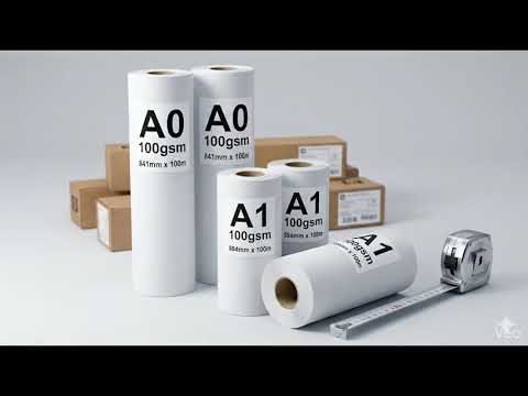 Mua Giấy Cuộn A0 Giá Sỉ Ở Đâu? Giảm Ngay 20% Tại Văn Phòng Phẩm Phúc Thịnh