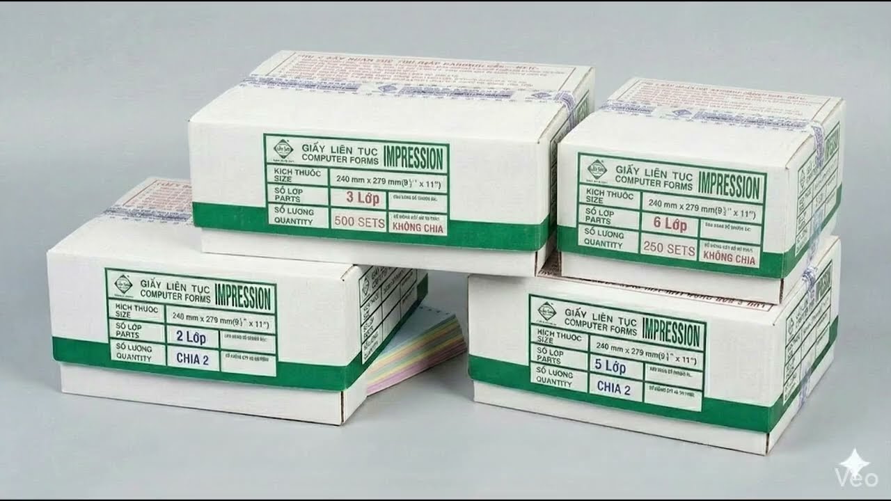 Giấy In Liên Tục 2 Liên, 3 Liên, 4 Liên Tốt Nhất? Soi Chi Tiết Giấy Liên Sơn 240x279