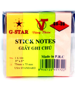 GIẤY NOTE G-STAR 4 MÀU Liên Hệ: (028) 3.5164578 - 3.5164579