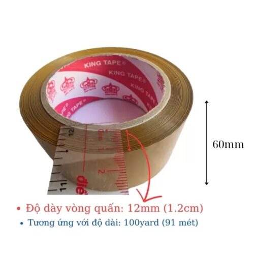 băng keo đục 60mm 100 yard