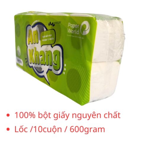 giấy vệ sinh an khang lốc 10 cuộn