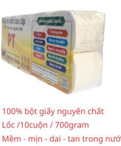 giấy vệ sinh pt lốc 10 cuộn