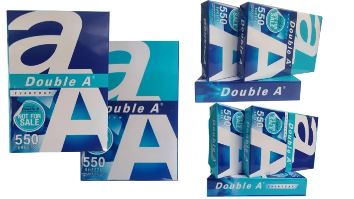 Một tủ hồ sơ văn phòng chuyên nghiệp được sắp xếp khoa học, nơi lưu trữ gọn gàng, các tập tài liệu in trên giấy Double A vẫn trắng sáng nguyên vẹn qua nhiều năm nhờ công nghệ kiềm độ axit.