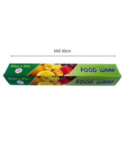 Màng bọc thực phẩm Food wrap khổ 30cm dài 30m