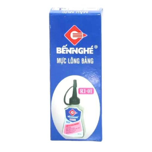 mực lông bảng bến nghé ri 01 màu xanh