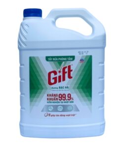 nước tẩy nhà tắm gift 3kg8 bạc hà