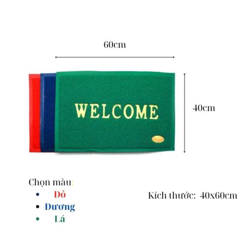 Thảm Welcome 40x60cm