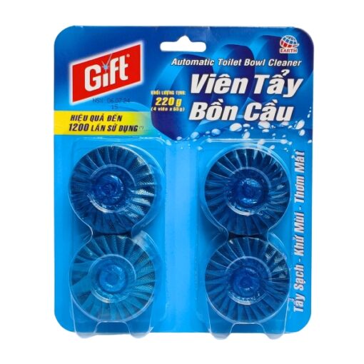 viên tẩy bồn cầu gift 220g