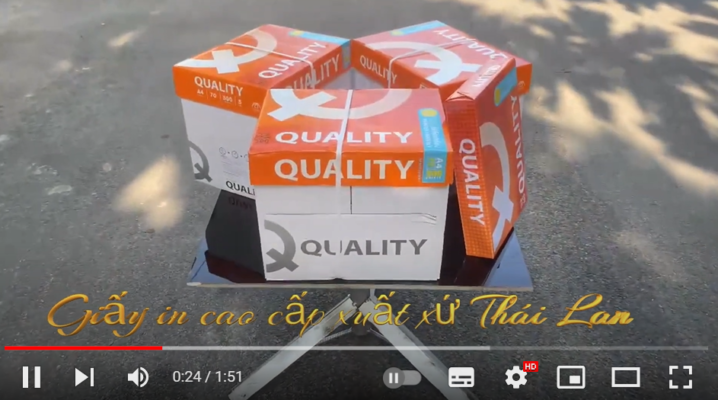Video giấy quality a4 70 ptphucthinh