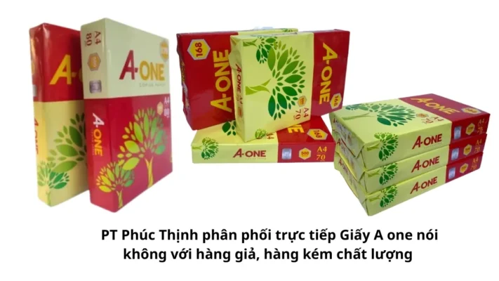 Kho hàng số lượng lớn minh chứng cho việc PT Phúc Thịnh phân phối trực tiếp Giấy A one nói không với hàng giả, hàng kém chất lượng, đảm bảo nguồn cung ổn định cho doanh nghiệp.