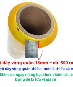 màng bọc 500 mét đúng chuẩn