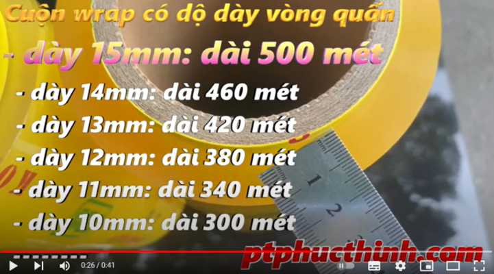 màng bọc thực phẩm dài 500m chuẩn hàn quốc