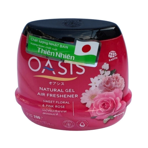 sáp thơm oasis 200g hương hoa hồng