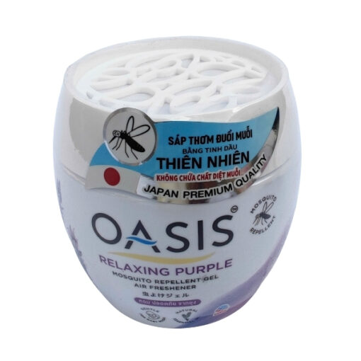 sáp thơm oasis đuổi muỗi 180g hương lavender