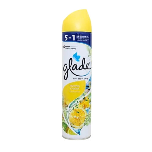 xịt phòng glade 280ml hương chanh