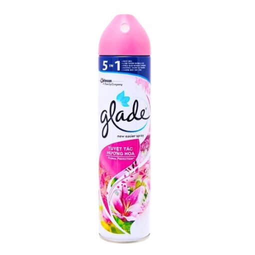 xịt phòng glade 280ml hương tuyệt tác hương hoa