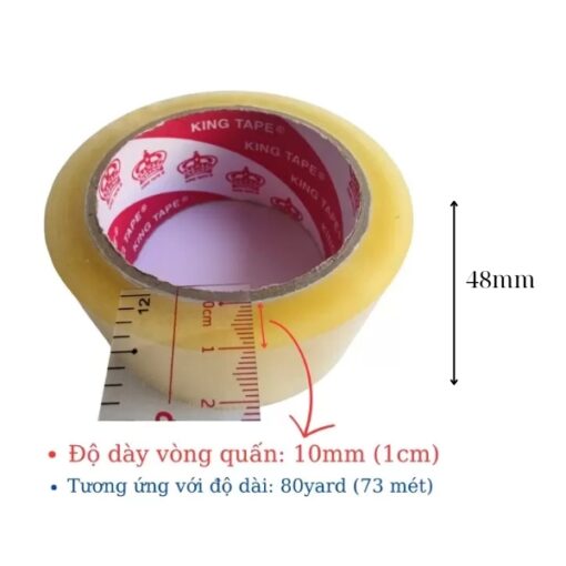 băng keo trong 48mm 80y