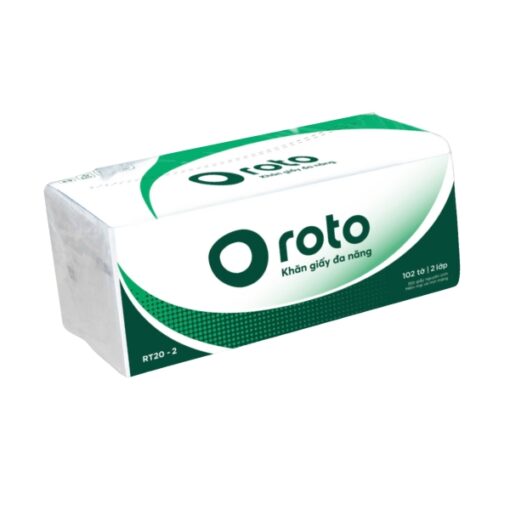 khăn giấy lau tay roto 100 tờ