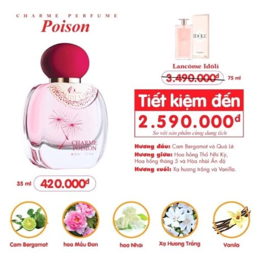nước hoa charme poison 35ml chính hãng 1