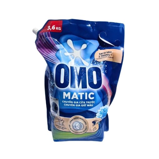 nước giặt omo 3kg6 cửa trước