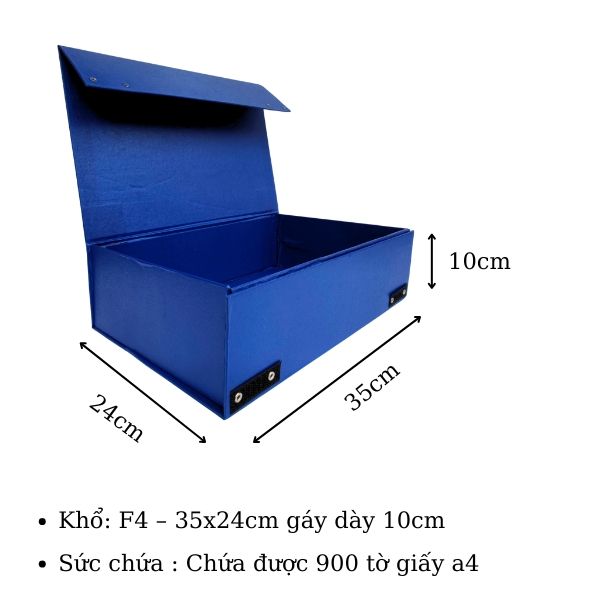 Bìa hộp si Simili bọc nhựa chống thấm nước khổ F4 A3