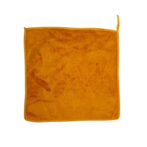 khăn lau đa năng microfiber màu cam
