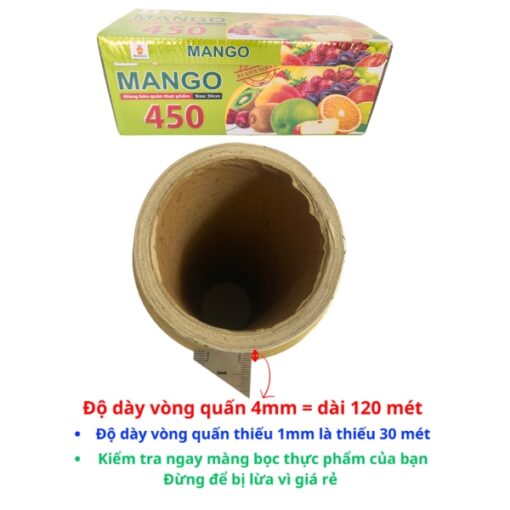 màng bọc thực phẩm mango 450