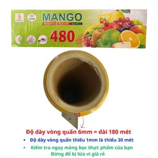 màng bọc thực phẩm mango 480