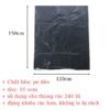 túi đựng rác đen 120 150cm