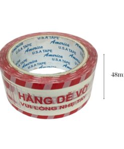 băng keo hàng dễ vỡ chữ đỏ