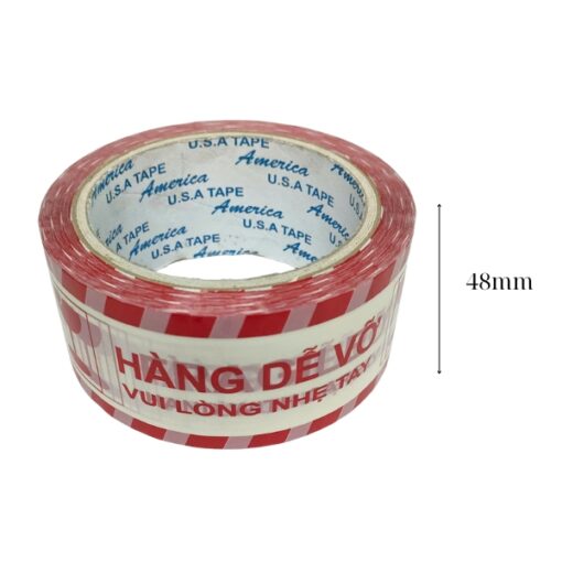 băng keo hàng dễ vỡ chữ đỏ