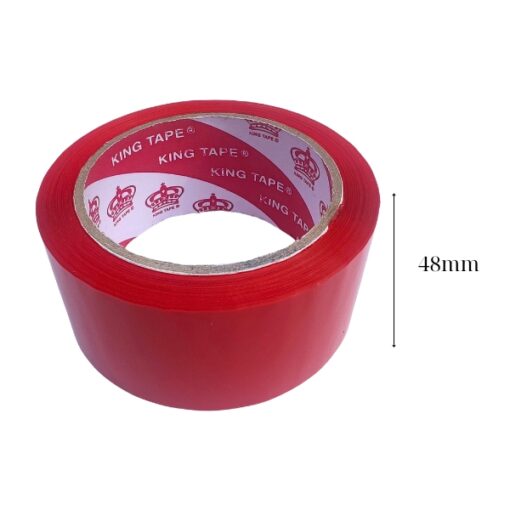 băng keo màu 48mm đỏ