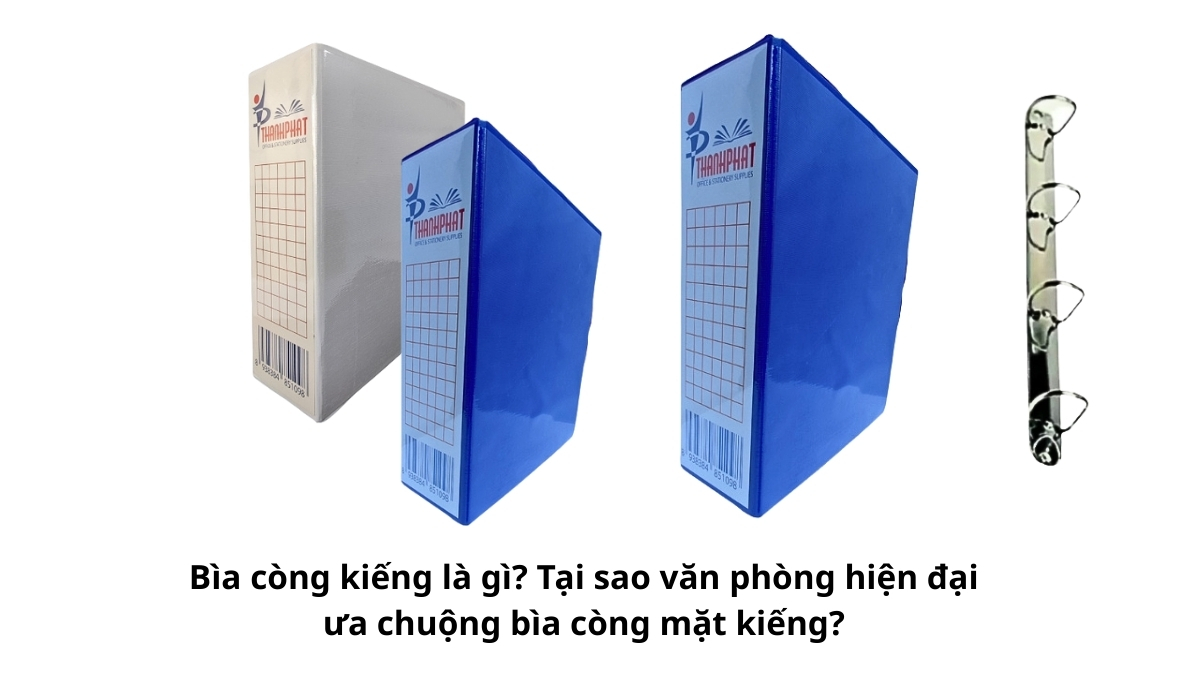 Cận cảnh lớp nhựa trong suốt ép ngoài bìa giấy cứng, minh họa rõ câu trả lời cho bìa còng kiếng là gì với khả năng lồng tờ bìa in sẵn vào bên trong.