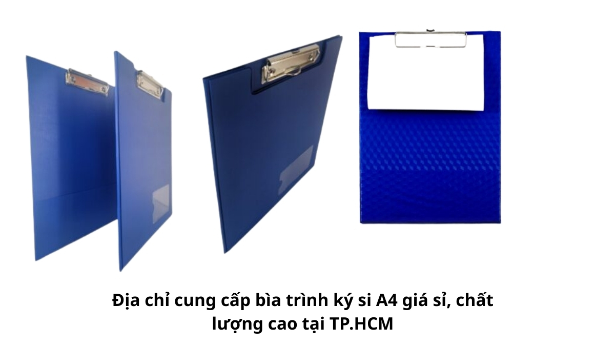 Phúc Thịnh là địa chỉ cung cấp bìa trình ký si A4 giá sỉ, chất lượng cao tại TP.HCM với đầy đủ màu sắc và mẫu mã.