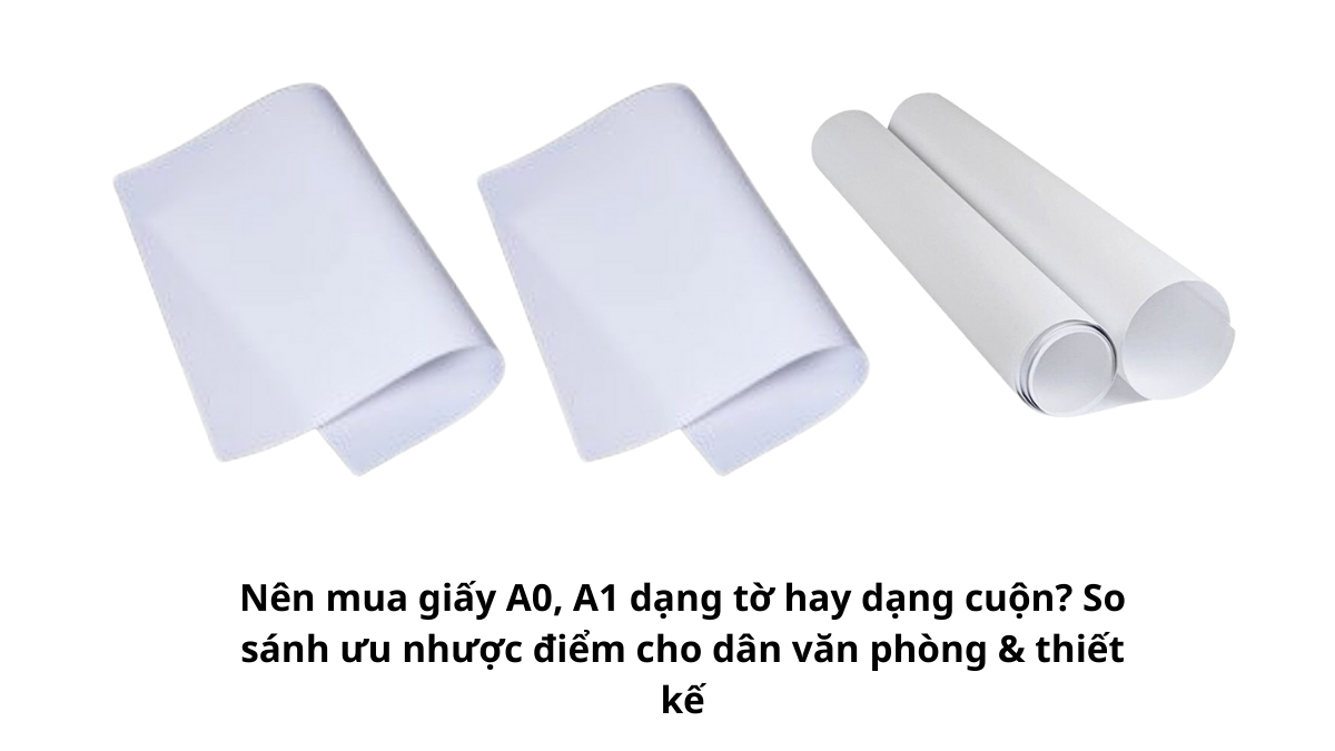 Kiến trúc sư đang thực hiện bản vẽ kỹ thuật chi tiết trên khổ giấy A0 với bề mặt láng mịn, đảm bảo nét vẽ sắc sảo và không bị lem mực.