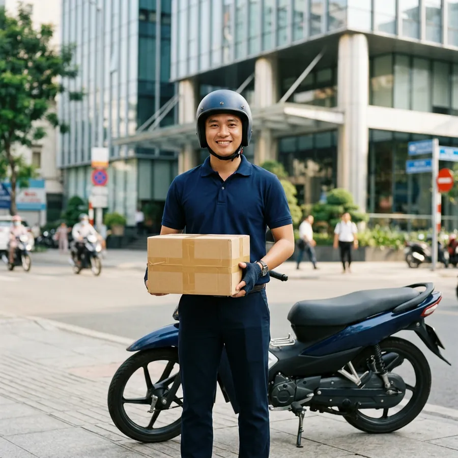 Vị trí Nhân viên giao hàng (xe máy) tại P.T Phúc Thịnh