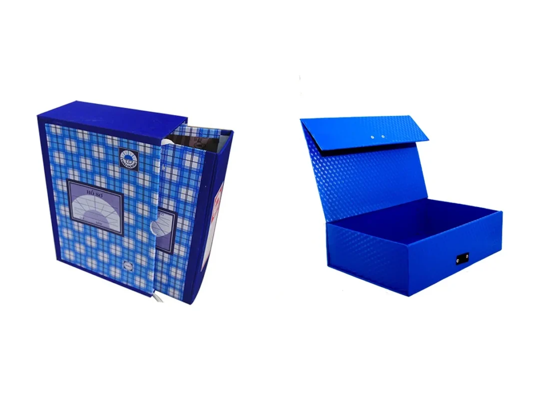 Bìa Hộp Đựng Hồ Sơ: Phân Loại, Quy Cách & Báo Giá Sỉ TP.HCM