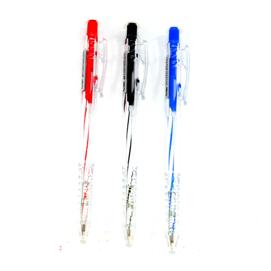 Bút bi Thiên Long TL-027 bấm lò xo ngòi 0,5mm viết chữ thanh mảnh