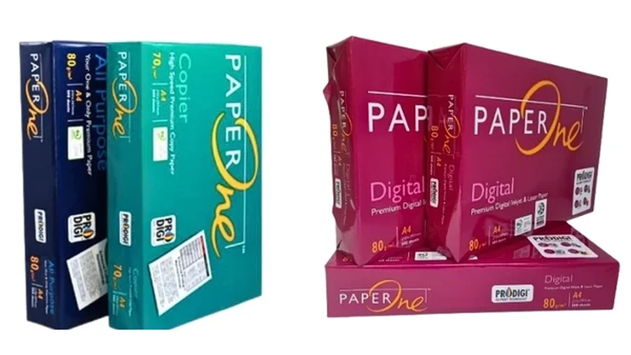 Ram giấy Paper One All Purpose 80gsm, Copier 70gsm và Digital 80gsm khổ A4
