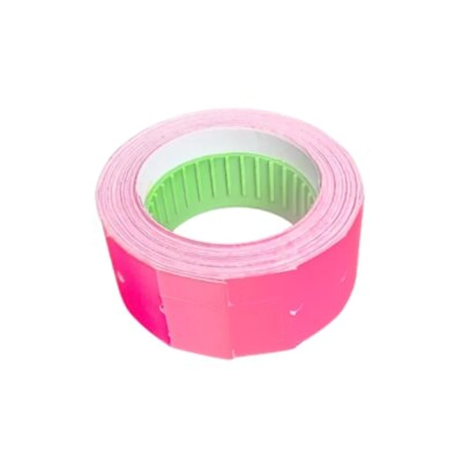 Cuộn giấy dán giá tiền màu sắc nổi bật dùng niêm yết giá sản phẩm trên quầy kệ hàng