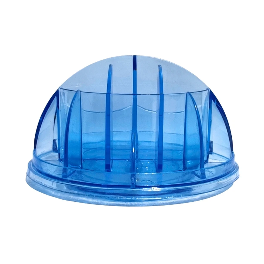Hộp đựng bút xoay Xukiva 176 bằng nhựa trong suốt giúp cắm bút máy thẳng đứng bảo vệ đầu ngòi