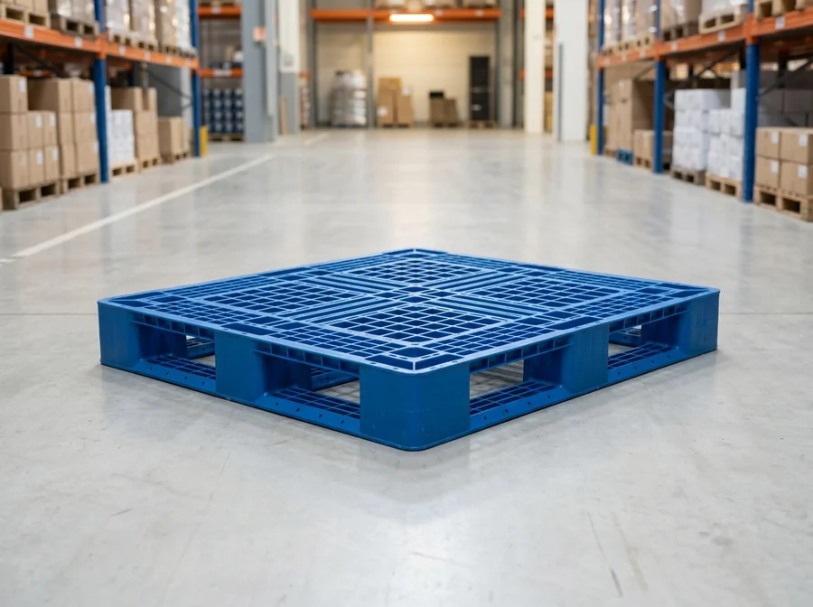Pallet nhựa Duy Tân chịu tải trọng công nghiệp 4 đường nâng
