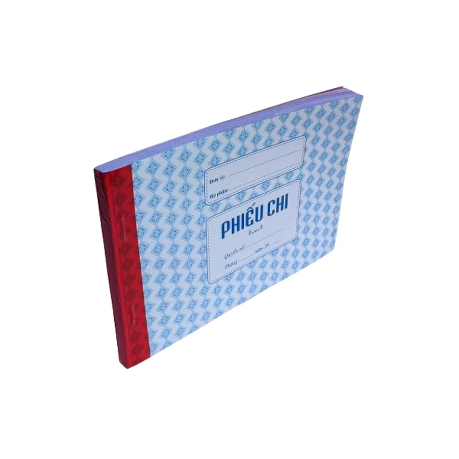 Cuốn phiếu chi 2 liên khổ 13x19cm chuẩn chứng từ quản lý quỹ tiền mặt doanh nghiệp