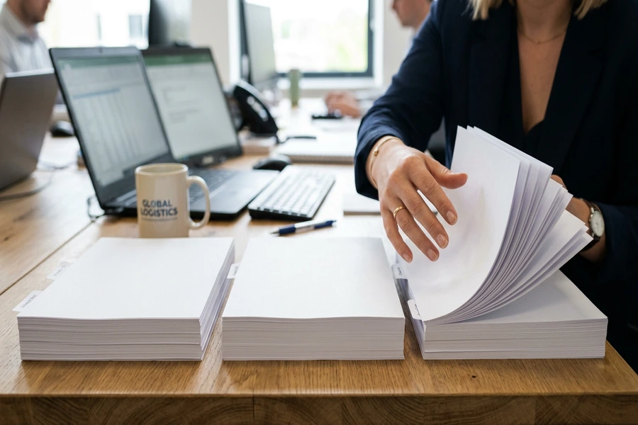 So sánh bề mặt và độ dày của ba loại giấy in A-One, Double A và Paper One